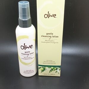 Olive cleansing lotion marshmallow meadow foam and tangerine skincare